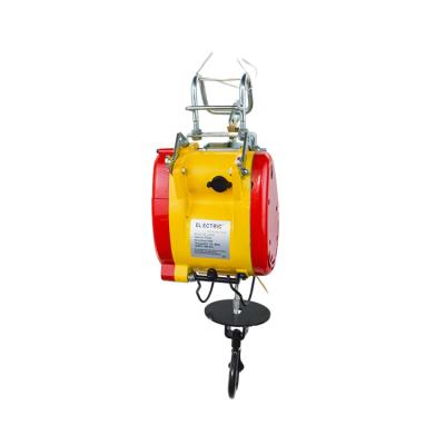 China Hotels Great Standard Building Portable Construction Hoist Mini Electric Wire Rope Electric Winch for sale