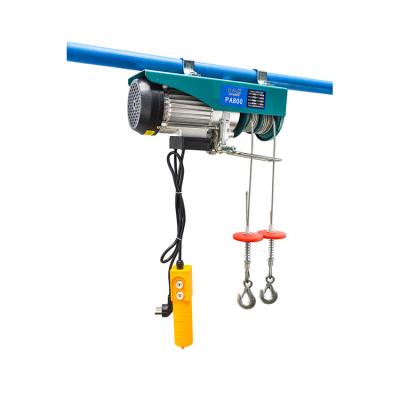 China Hotels Reasonable Price Portable Popular 220v Single Speed Wire Rope Small Cable Winch for sale