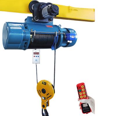 China Hotels Hot sale electric winch 10 ton electric wire rope hoist 380v for construction workshop single girder Electric Hoist for sale