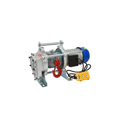 China Lifting Goods Ex-factory price Competitive Price Good Quality Small Winch Electric Hoist With Aluminum Shell for sale