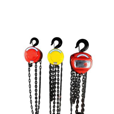 China Lifting Chain Block Manual Operated Pull Lift Chain Hoist Heavy Duty Hoisting Motor 5 Tons Chain Hoist Crane for sale