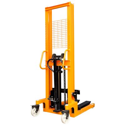 China Hotels high quality Manual stacker 1.5 ton Hand Forklift for sale