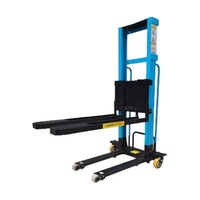 China Hotels 1ton 1.6m High quality electric self loading forklift Electric Pallet Stacker for sale