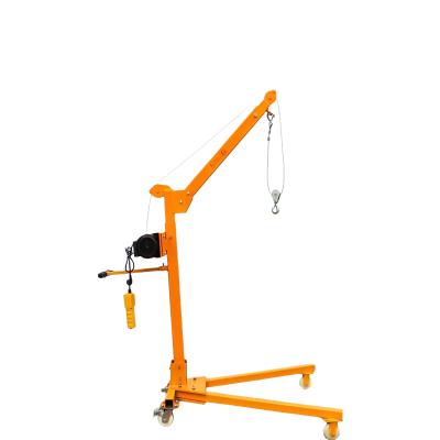 China Hotels Good Quality Mini Small Electric Mobile Hoist Gantry Crane For Sale for sale