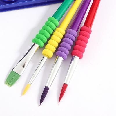 China Custom High Quality Nylon Artist Brush Paint Brush Set for sale