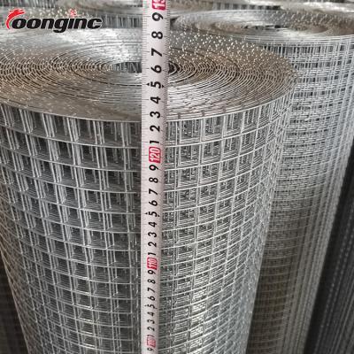 China High Quality Anti-Corrosion Square Hot Dipped Galvanized Welded Wire Mesh 8X8 Wire Mesh Roll for sale