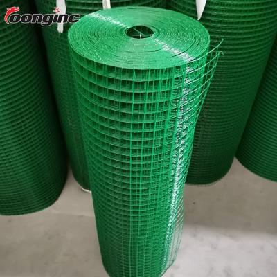 China Hot Sale Corrosion Resistance 1/2X1/2 Welded Wire Mesh Pvc Coated Welded Wire Mesh Roll for sale