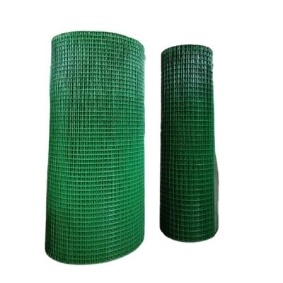 China Cheap 10 Gauge Best Fence Green Pvc Coated Protective Welded Wire Mesh for sale