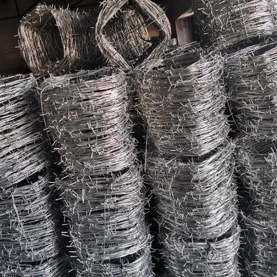 China Protection Low Price Large Barbed Wire Mesh 500M Stainless Steel 304 Barbed Wire For Cattle for sale