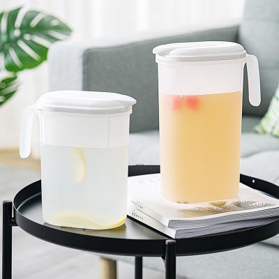 China Household Multi-Capacity Water Cooling Sustainable Plastic Kettle Heat Resistant Large Capacity Cold Water Pitcher for sale