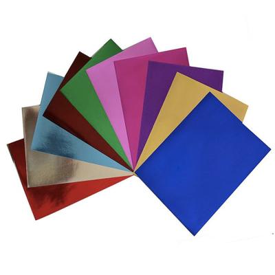 China Wholesale Fashion Mirror 12X12 Cardboard Holographic Card Sheet Waterproof for sale