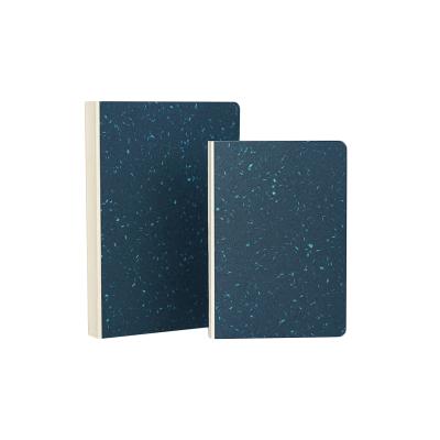 China Custom Size Softcover Hardcover Book School Stationery Saddle Stitching Logo Daily Notebook A5 for sale