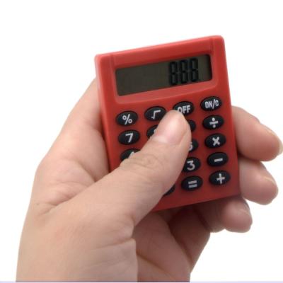 China Back to School Mini Cheap Square Pocket Calculator for Kids Back to School Mini Cheap Square Small Basic 8 Digit Calculator for Kids for sale