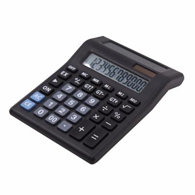 China Cheap General Purpose Calculator Desktop Using A4 Size Two Screen 12 Digits Show Desk Cashier Calculator Jumbo Large Size for sale