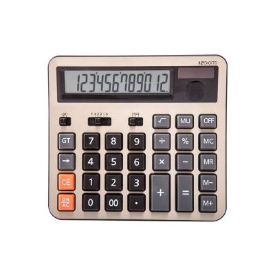 China Wholesale Electronic 12-Digit Calculator 12-Digit Large Screen Bi-Directional Power Dad Desktop Calculator with Tax Function for sale