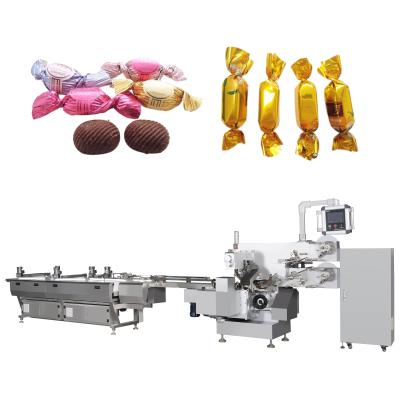 China Highly Paper Packaging High Speed Automatic Chocolate Candy Single Twist Packing Machine for sale