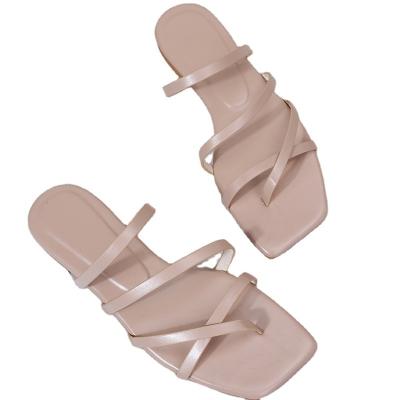 China Latest fashion trend sandals new summer release women's and ladies' flat sandals slide women's sandals for sale