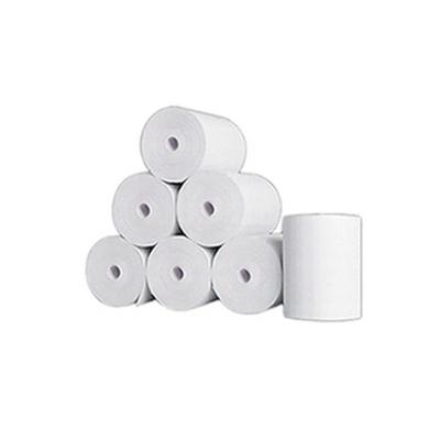 China Hot Sale 55g 80mm*80mm POS Machine ATM FAX Printing PDQ Thermal Paper Roll For Receipt POS ATM Bank for sale