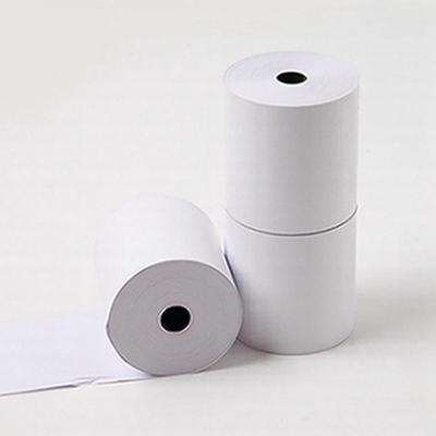 China POS Machine Wholesale Customized 80*60mm Thermal Receipt POS Cash Receipt Paper Roll 57*30mm Blank for sale