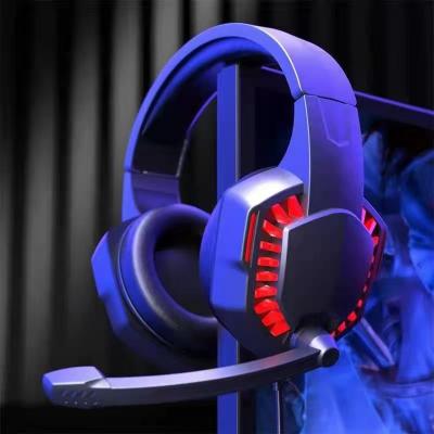 China Perfect PC Gaming 3.5mm Gaming Headset Sound Adjustable Sound Control Stereo Earphone With RGB Light For Gamer for sale