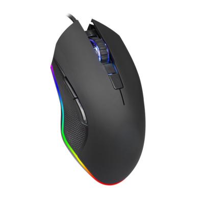 China 3D Wired Mouse 7 Colors Glow Gaming Mouse USB Interface For Optical Mouse Game for sale