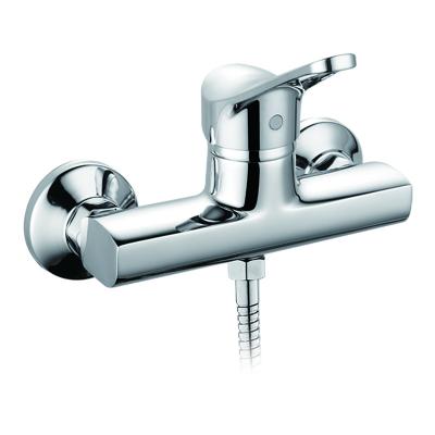 China High Quality Chromed Brass Wall Mounted Single Handle Bathroom Bath Shower Mixer Tap (OB8245-4) Modern Boou Hot Sale for sale