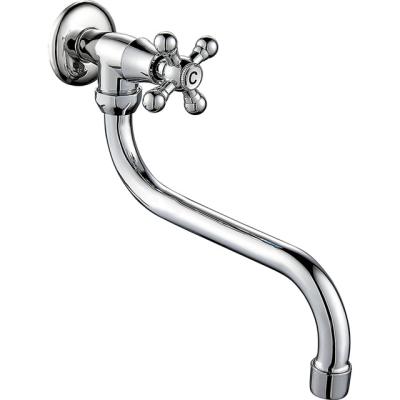 China Sense Faucets (OZ5309-12) Kitchen Faucet Deck Mounted Double Handle Classic Zinc Faucet Cold-Hot Water Mixer for sale