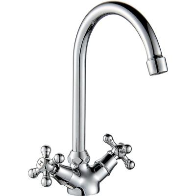 China Sense Faucets (OZ5309-19) Cold-Hot Water Mixer Zinc Tap Deck Mounted Kitchen Mixer Cold-Hot Mixer Double Handle for sale