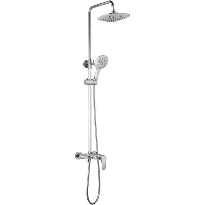 China Wall Mounted Concealed Hidden Brass Faucets 3 Functions Bathroom Rain Shower Set (OB7059B-38) BOOU for sale