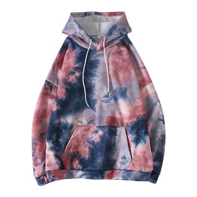 China Wholesale Anti-Wrinkle Terry Tie Dye Hoodies French Tye Dye Hoodies Wholesale 100% Cotton for sale