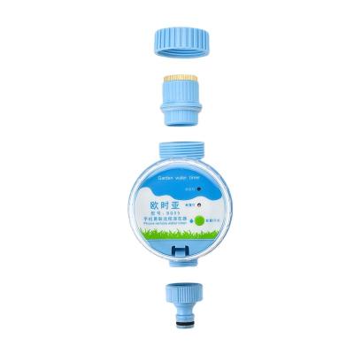 China Plastic (PC+ABS+copper) Digital Wireless WiFi Control Water Timer Watering Irrigation Timer for Garden Irrigation System for sale