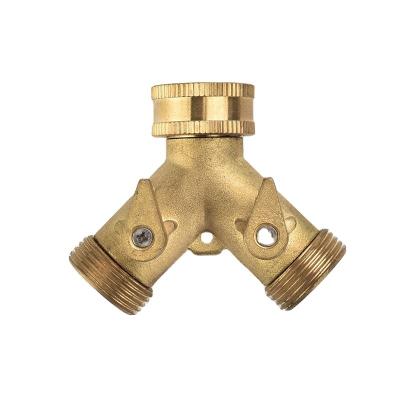 China plastic copper connector for garden irrigation for sale