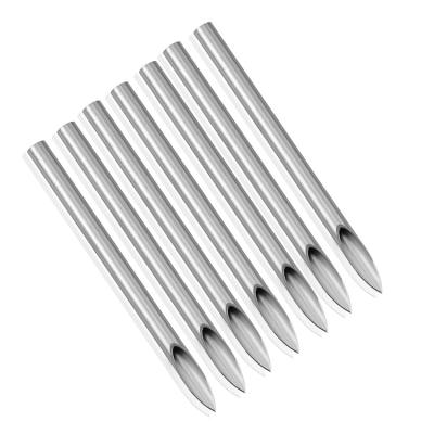 China Disposable Sterile Stainless Steel Tattoo Needles Round for sale