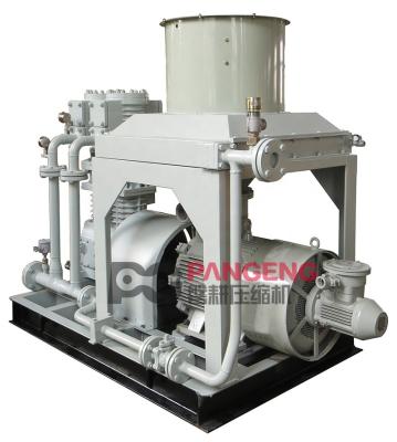 China SWAMP Oil Free Compressors Oil Free Piston Reciprocating Double Row Compressor for sale