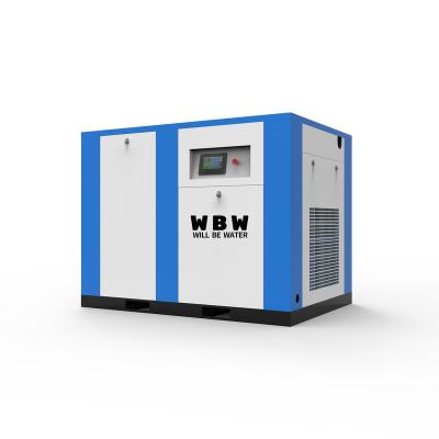 China Oil Free Oil Free Screw Air Compressor 37kw 50hp Water Lubricated Screw Air Compressor For For Brew Wine Compressor for sale