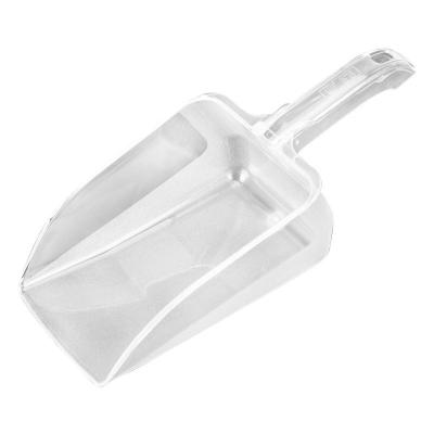 China Factory direct PC ice scoop square viable round mouth shovel universal plastic ice scoop PC ice scoop for sale