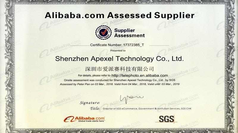 Verified China supplier - Shenzhen Apexel Technology Co., Ltd.