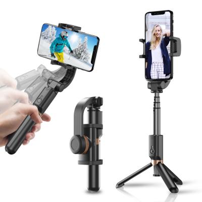 China New One-axis Gimbal Stabilizer Tripod Portable Flexible Stick Selfie Stick Wireless Remote Control Mobile Phone Tripod for sale