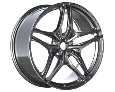 China Aluminum Alloy Factory 18/19/20 /21/22 Inch Car Rims Rims Forged Alloy Wheels for sale