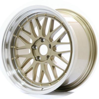 China Aluminum alloy rin 17 18 holes 5x100 114.3 19 inch rim 4 B B S 120 machine deep lip plate passenger car wheels for sale