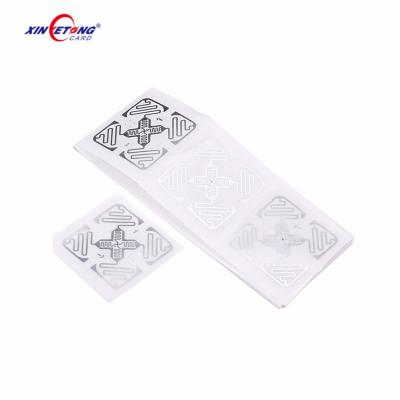 China Waterproof / ISO18000-6C label H47 adhesive sticker tag waterproof passive UHF RFID squares with impinj M4 chip for sale