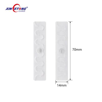 China Waterproof / ASIARFID ISO 18000-6C 860MHz 960MHz Waterproof UHF RFID Textile Laundry Tag for sale