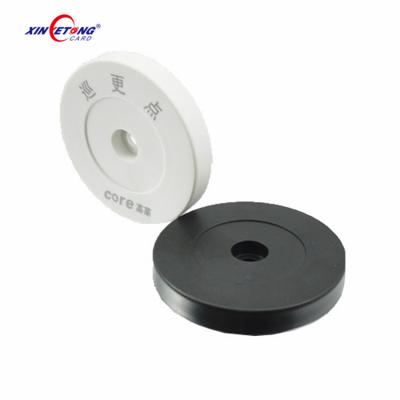 China Guard Tour Patrol System Black Checkpoint 125Khz Rfid Tag EM4100 ID Round Coin Smart Card Access Control Guard Tour Patrol System for sale