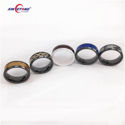 China Titanium New Style Ceramic NFC Ring Suit For All NFC Phone for sale