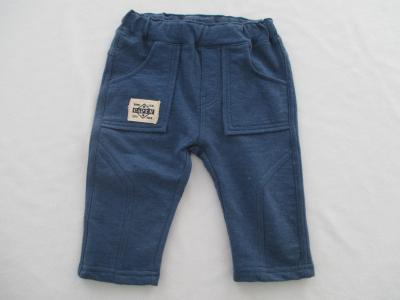 China De katoenen Franse Zak Valse Bifurcatie van Terry Baby Boy Dress Pants Te koop