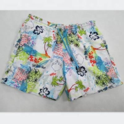 Cina Pantaloni della spiaggia del bambino del pugile del ragazzo da ogni parte della spiaggia casuale di Microfiber della stampa breve in vendita