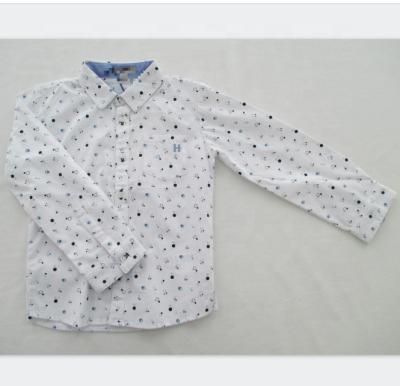 China Woven Baby Printed T Shirts Cotton Poplin All Over Print for sale