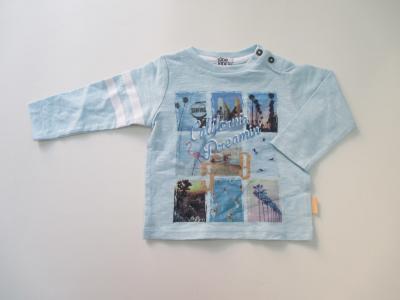 China Long Sleeve Baby Printed T Shirts Brushed Interlock Soft cotton for sale