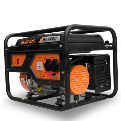 中国 Gasoline Generator 3kw 3000w 3kva 4 Stroke 45kg Gasoline Genset For Home Use (BS3500) 0.6 販売のため