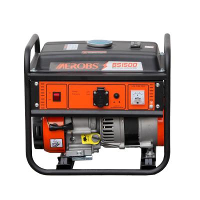 中国 BS1500 1.5kw 1.5kVA 1500W Portable Low Noise Small Power Gasoline Generator 0.35 販売のため